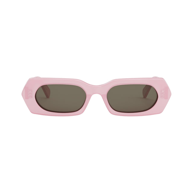 Celine CL40243I Shiny Opal Pink / Brown Sunglasses