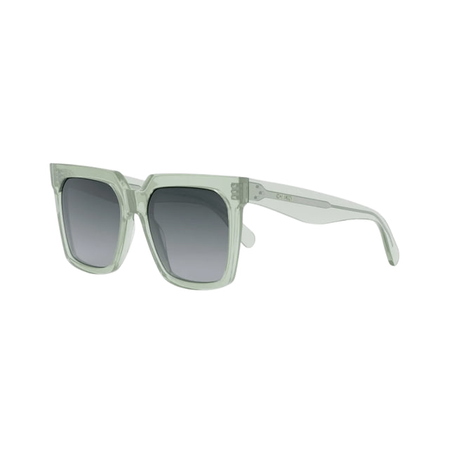 Celine CL4055IN Shiny Transparent Green / Gradient Smoke Sunglasses