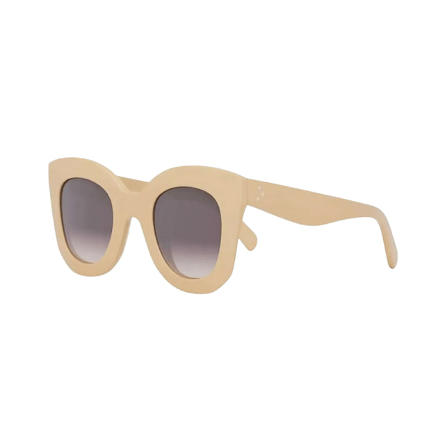 Celine CL4005FN Beige / Gradient Violet Sunglasses