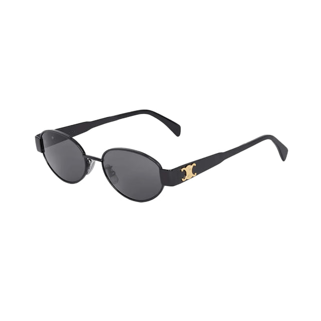 Celine CL40235U METAL TRIOMPHE Shiny Black / Grey product photo 1