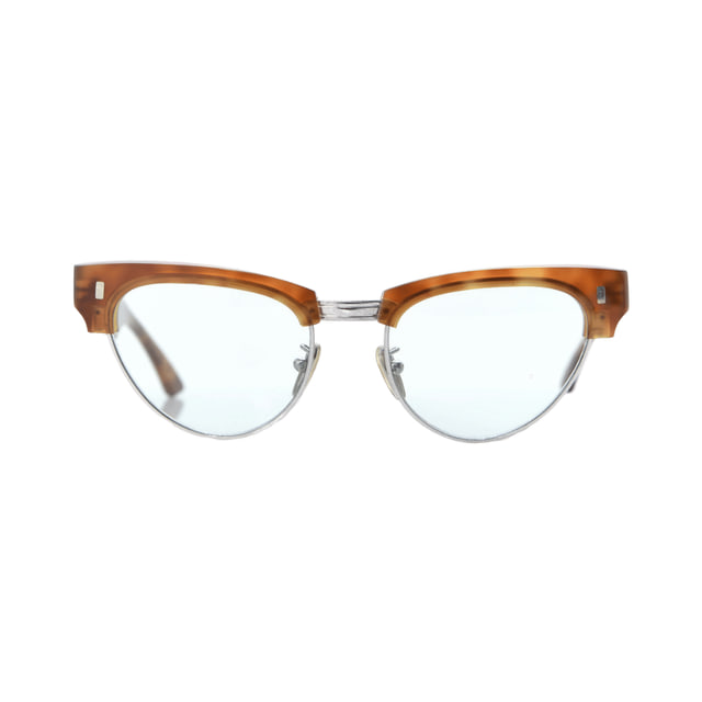 Celine CL40059U Shiny Rhodium Havana / Green Sunglasses