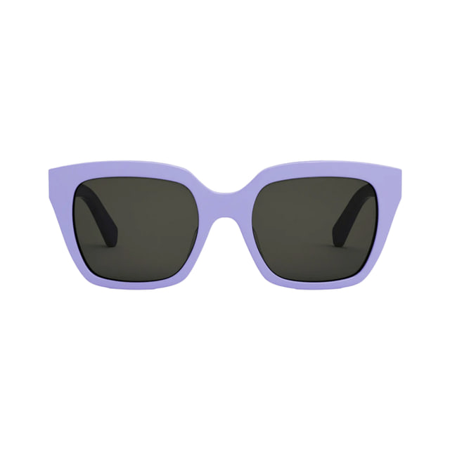 Celine CL40198F Shiny Lilac / Smoke Grey Sunglasses