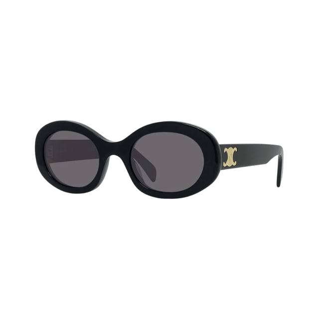 Celine CL40194U Shiny Black / Smoke Sunglasses product photo 1
