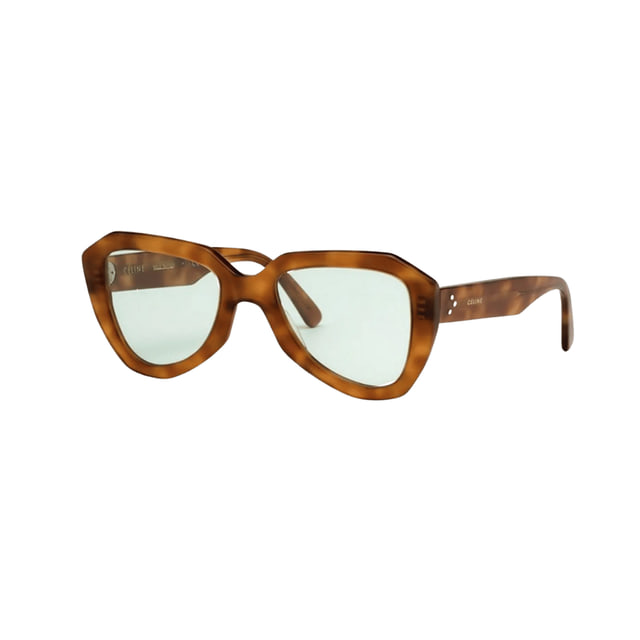 Celine CL40046U Shiny Havana / Green Sunglasses Celine CL40046U Shiny Havana / Green Sunglasses