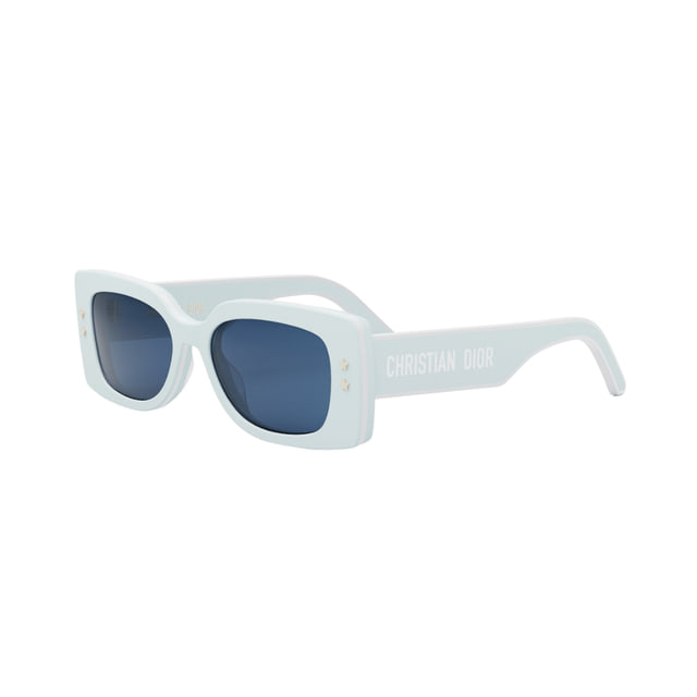 Dior DIORPACIFIC S1U Shiny Blue White / Blue Sunglasses product photo 1