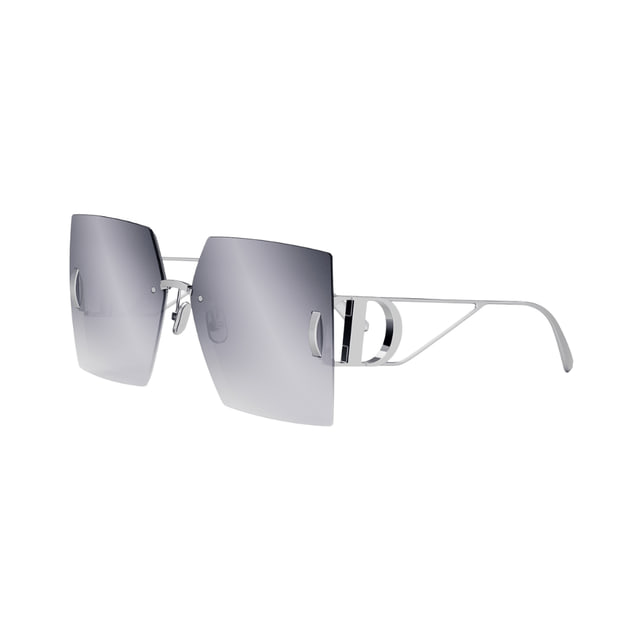 Dior 30MONTAIGNE S7U CD40101U Shiny Palladium / Silver Grey Mirror product photo 1