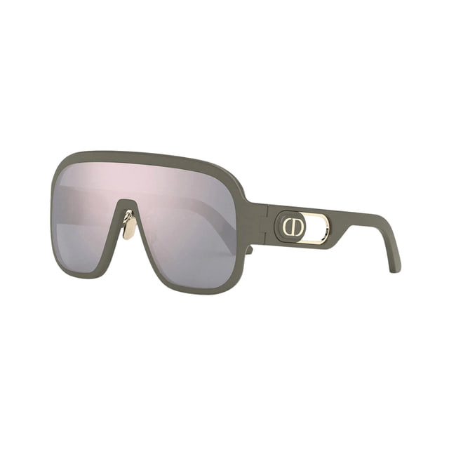 Dior DIORBOBBYSPORT M1UCD40054U 20C Grey / Silver Mirror Sunglasses