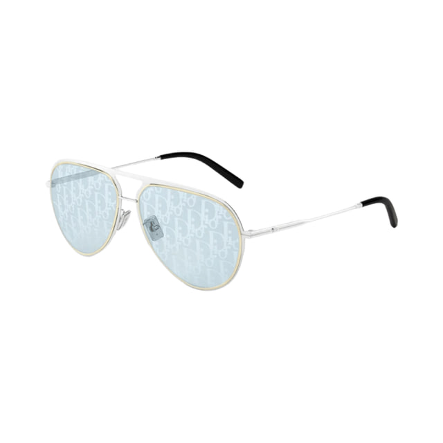 DIORESSENTIAL A2U DM40022U 16V Palladium / Blue Mirror Dior Pattern Photochromatic product photo 1