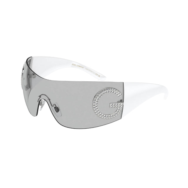 D&G DG2298B Light Grey / Light Grey Sunglasses