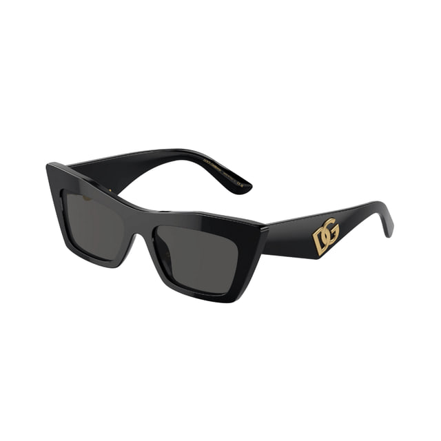 D&G DG4435 Black / Dark Grey Sunglasses
