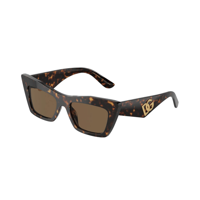 D&G DG4435 Havana / Dark Brown Sunglasses D&G DG4435 Havana / Dark Brown Sunglasses