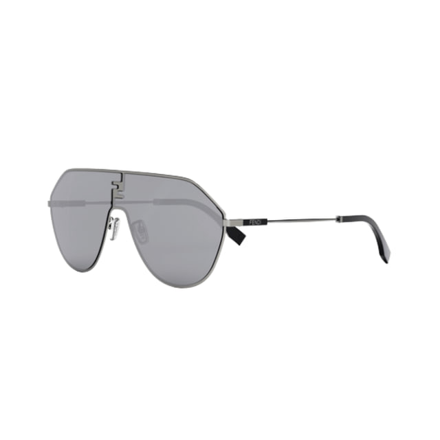 Fendi FE40080U Ruthenium / Smoke Mirror Sunglasses