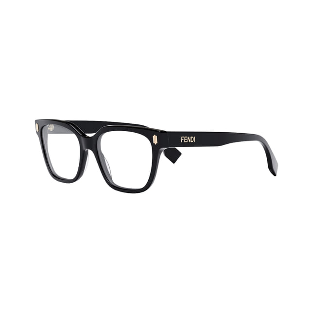 Fendi FE50055I Shiny Black / Demo Eyeglasses