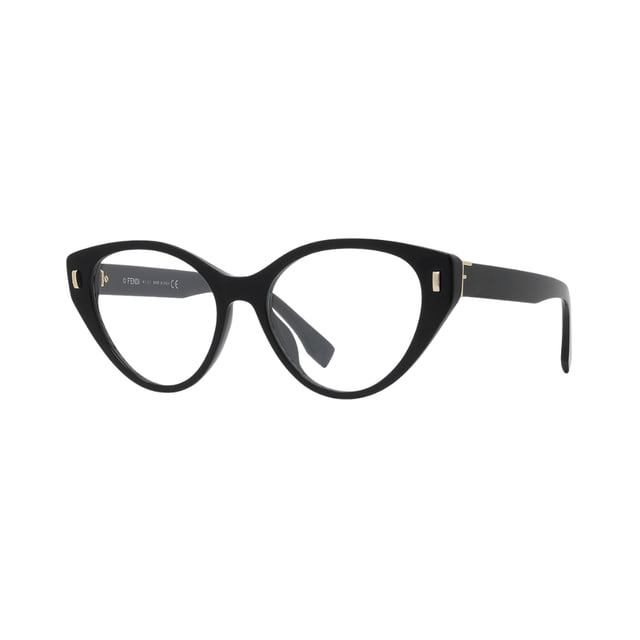 Fendi FE50020I Shiny Black / Demo Eyeglasses Fendi FE50020I Shiny Black / Demo Eyeglasses