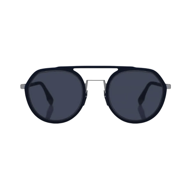 Fendi FE40040U Matte Blue / Silver / Blue Sunglasses product photo 1