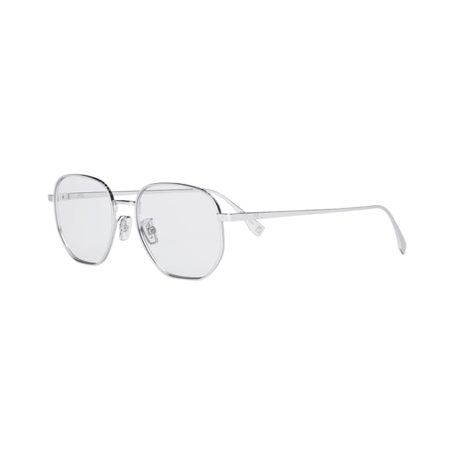 Fendi FE50034U Metal Shiny Silver / Demo Eyeglasses Fendi FE50034U Metal Shiny Silver / Demo Eyeglasses