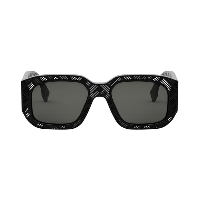 Fendi FE40113I Matte Black / Smoke Grey Glasses product photo 1