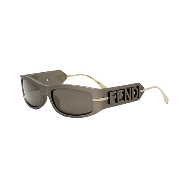 Fendi FE40120I Shiny Opaline Pink / Brown Glasses Fendi FE40120I Shiny Opaline Pink / Brown Glasses