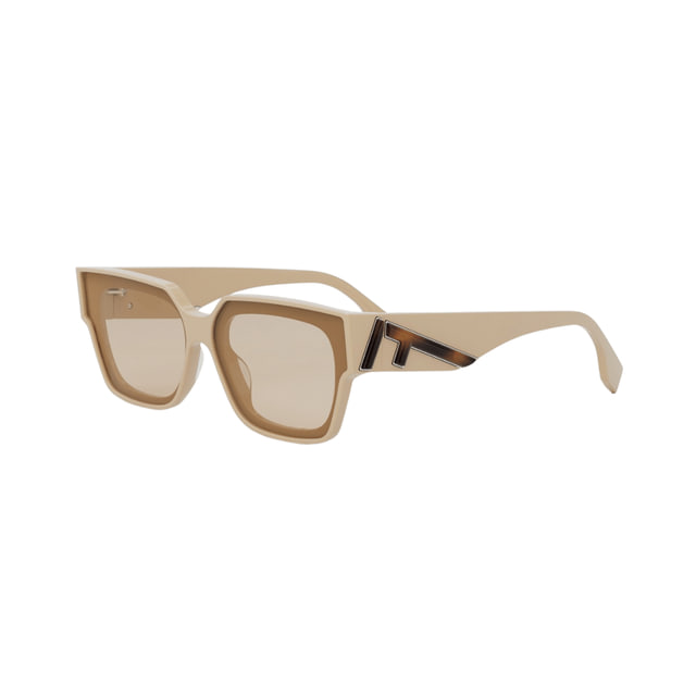 Fendi FE40099I Beige Nude / Lignt Brown Sunglasses product photo 1