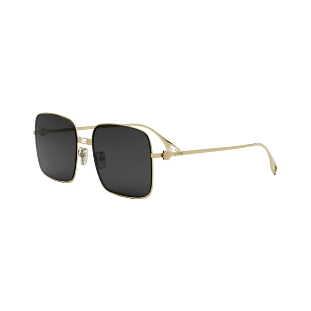 Fendi FE40123U Shiny Endura Gold / Smoke Sunglasses product photo 1