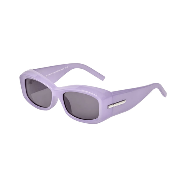 Givenchy GV40044U Shiny Lilac / Smoke Grey Sunglasses