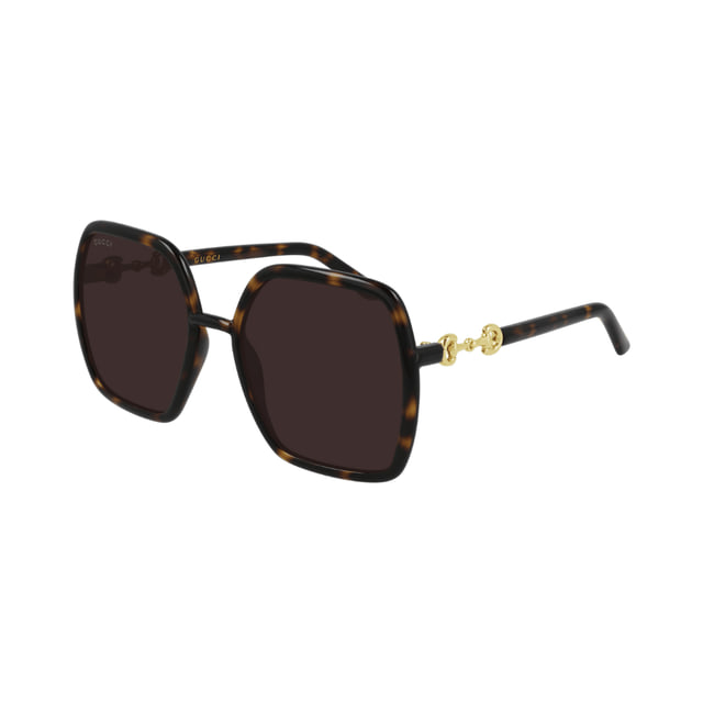 Gucci GG0890S Dark Havana / Brown