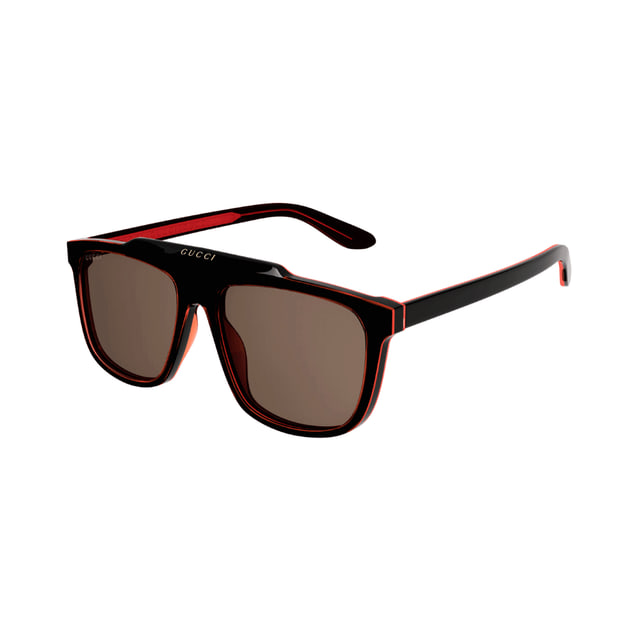 Gucci GG1039S Black Red / Brown Sunglasses