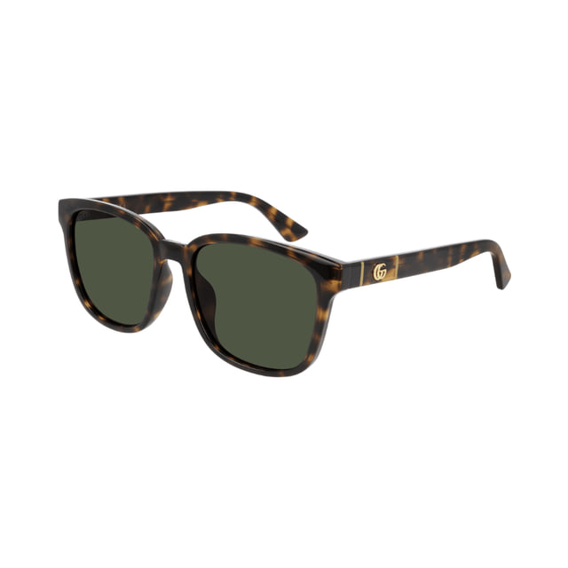 Gucci GG0637SK Havana / Green Sunglasses