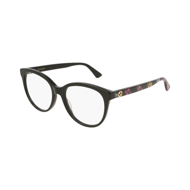 Gucci GG0329O Black Multicolor / Demo Eyeglasses