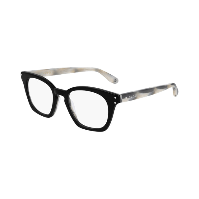 Gucci GG0572O Black Grey / Demo Eyeglasses Gucci GG0572O Black Grey / Demo Eyeglasses