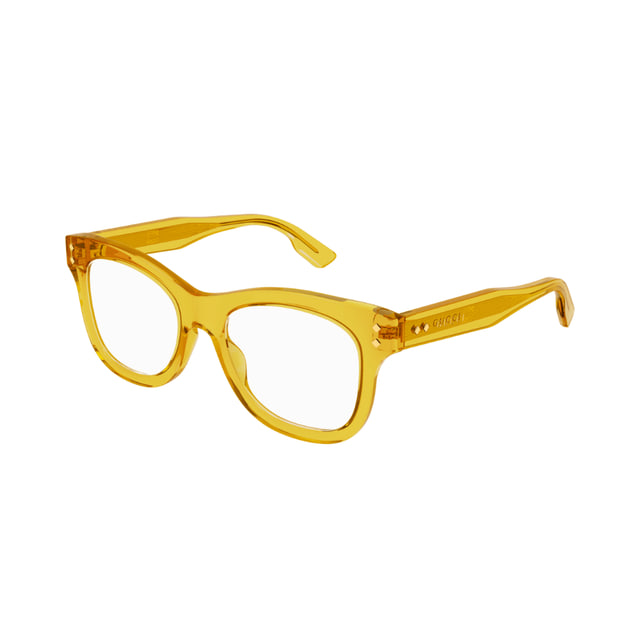 Gucci GG1086O Yellow Transparent / Demo Eyeglasses