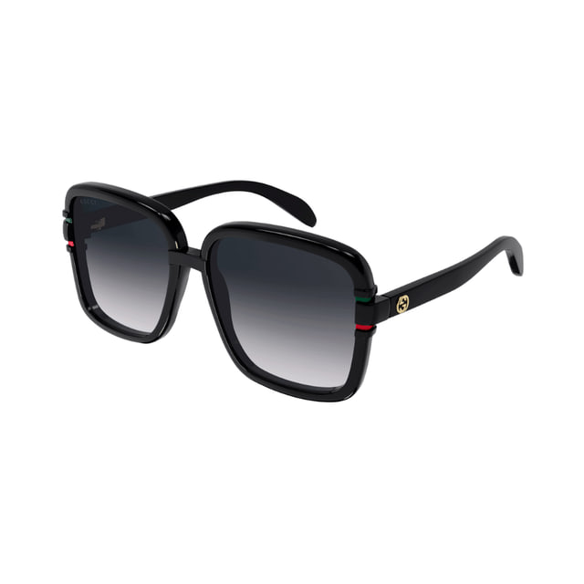 Gucci GG1066S Black / Grey Gradient Sunglasses