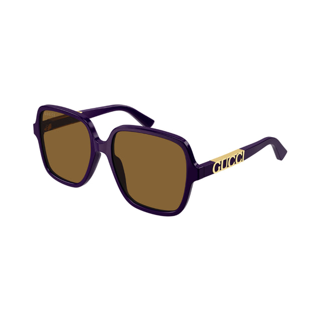 Gucci GG1189S Violet / Brown Sunglasses Gucci GG1189S Violet / Brown Sunglasses