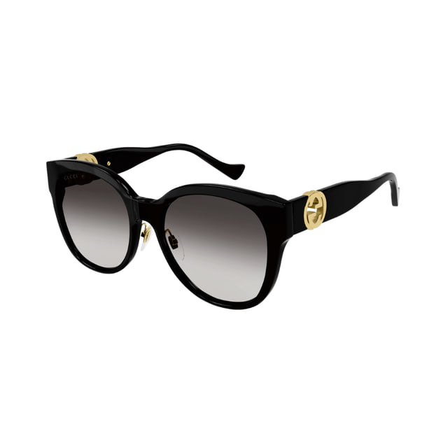 Gucci GG1028SK Black / Grey Gradient Sunglasses