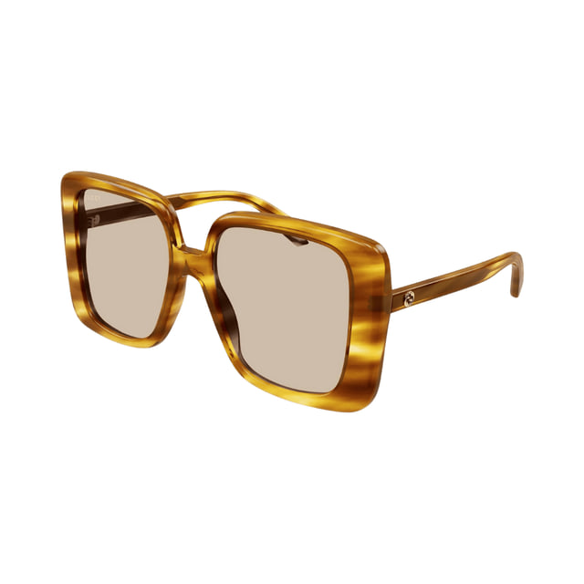 Gucci GG1314S Blond Havana / Brown Sunglasses