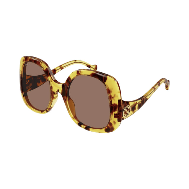 Gucci GG1235S Havana / Brown Sunglasses