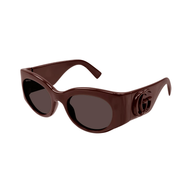 Gucci GG1544S Burgundy / Brown Sunglasses