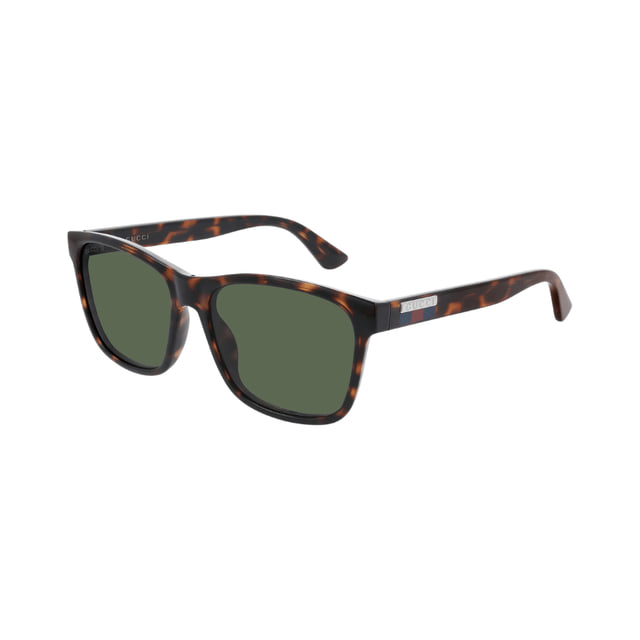 Gucci GG0746S Havana / Green Sunglasses Gucci GG0746S Havana / Green Sunglasses