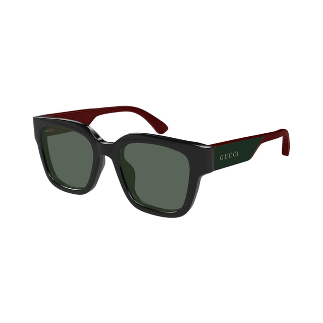Gucci GG1670SK Black Red / Green Sunglasses