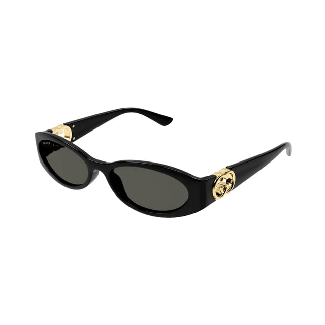 Gucci GG1660S Black / Grey Sunglasses