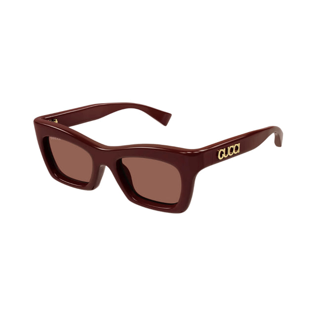 Gucci GG1773S Burgundy / Brown Sunglasses
