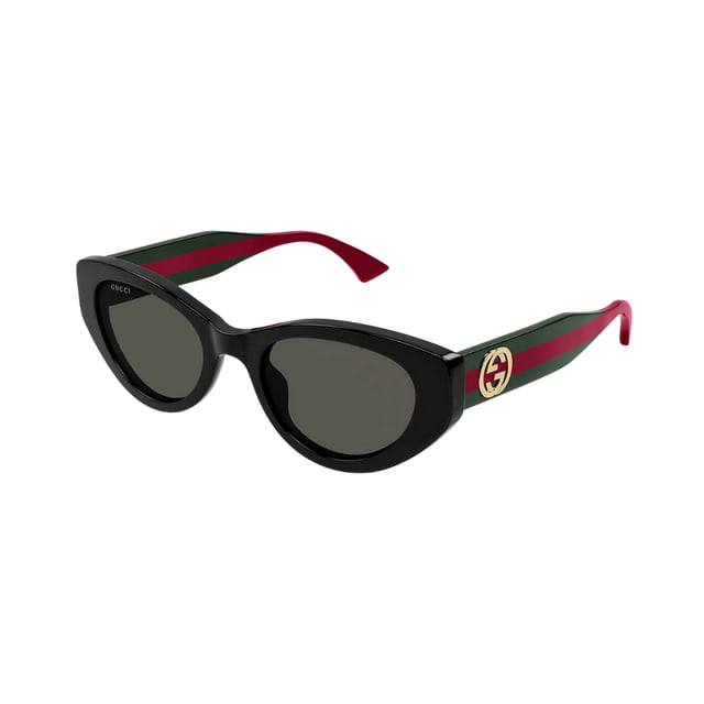 Gucci GG1862S Shiny Black / Green Red / Grey product photo 1