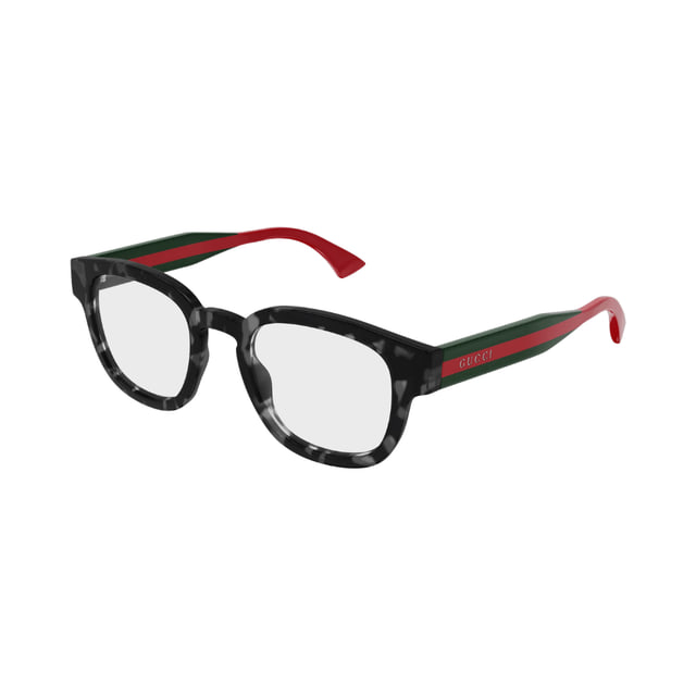 Gucci GG1992O Shiny Grey Dark Havana / Green / Demo product photo 1