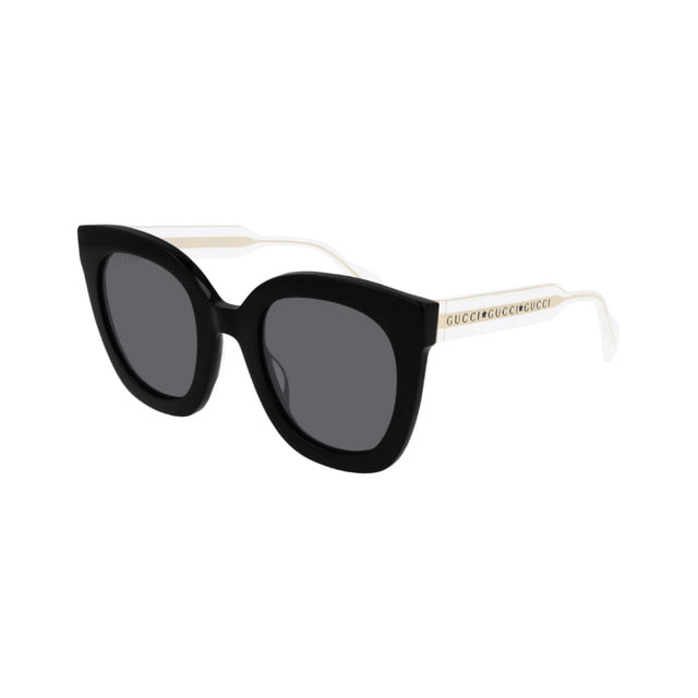 Gucci GG0564SN Black Crystal / Grey Sunglasses