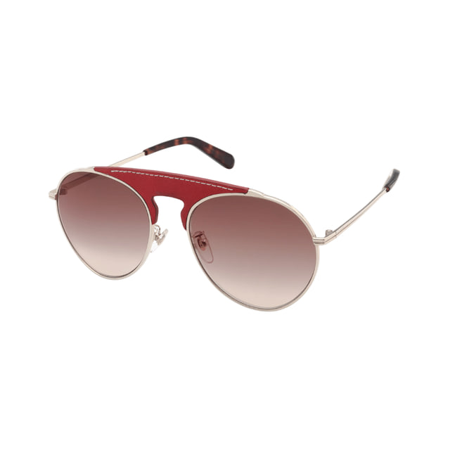 Loewe LW40005U Red Leather / Brown Gradient Sunglasses
