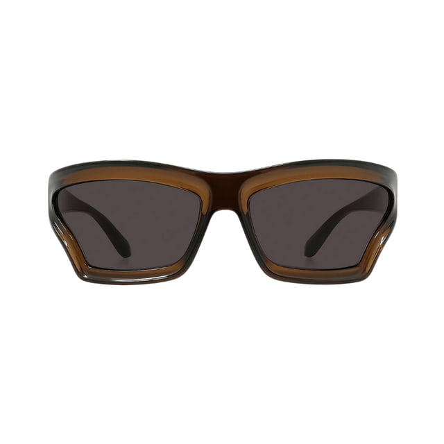 Loewe LW40143U Shiny Brown / Grey Sunglasses product photo 1