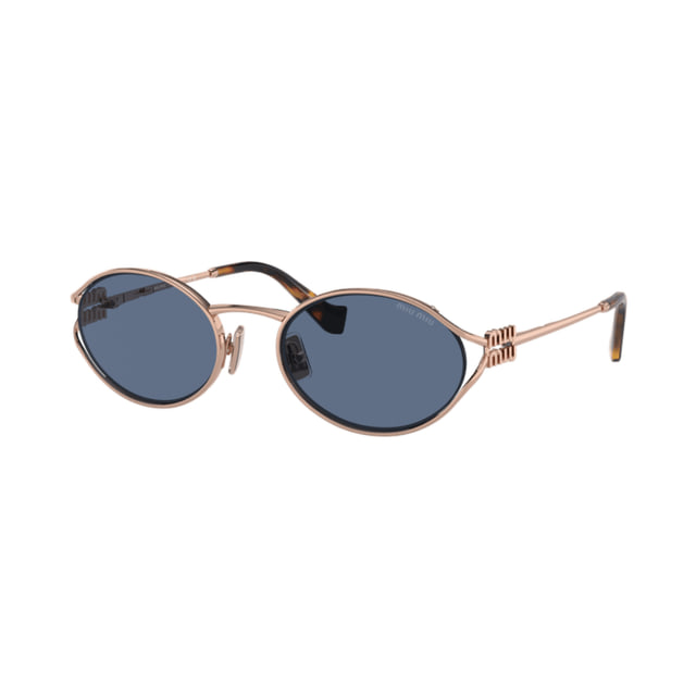 Miu Miu MU52YS Pink Gold / Dark Blue Glasses