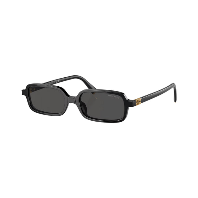 Miu Miu MU11ZSF Black / Dark Grey Sunglasses Miu Miu MU11ZSF Black / Dark Grey Sunglasses