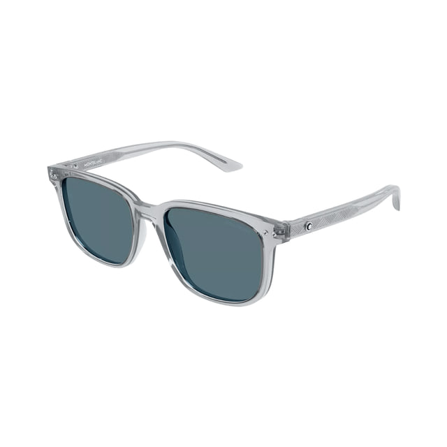 Montblanc MB0258SA Grey / Blue product photo 1