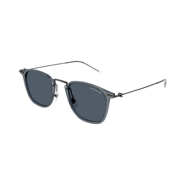 Montblanc MB0295S Grey Ruthenium / Blue product photo 1